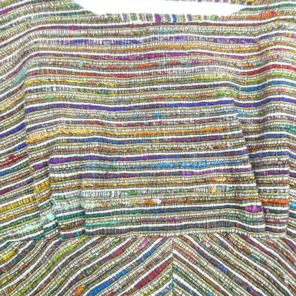 Loeffler Randall Dress 8 Metallic Tweed Silk Ladder Back - Picture 12 of 14